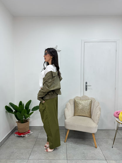 Pantalone Comfy Verde