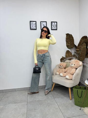 Jeans Wideleg Denim
