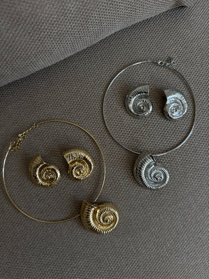 Parure Conchiglia Oro