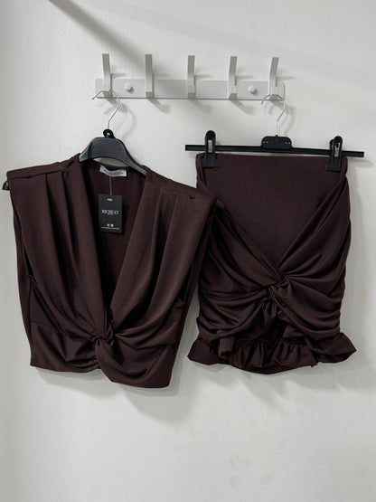 Cordset Flavia Marrone