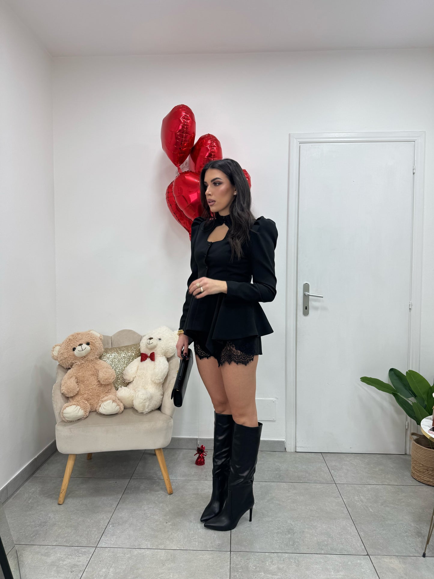 Cordset Romantic Nero