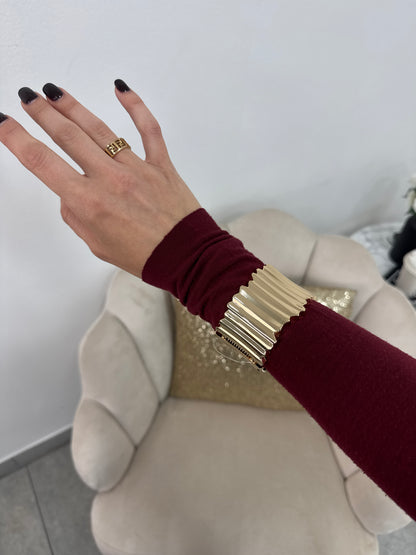 Bracciale Oro Asimmetrico