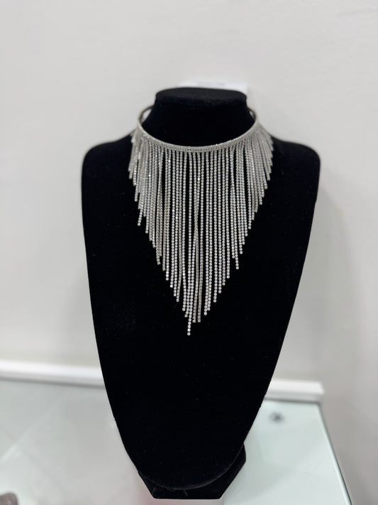Collana Waterfall Silver