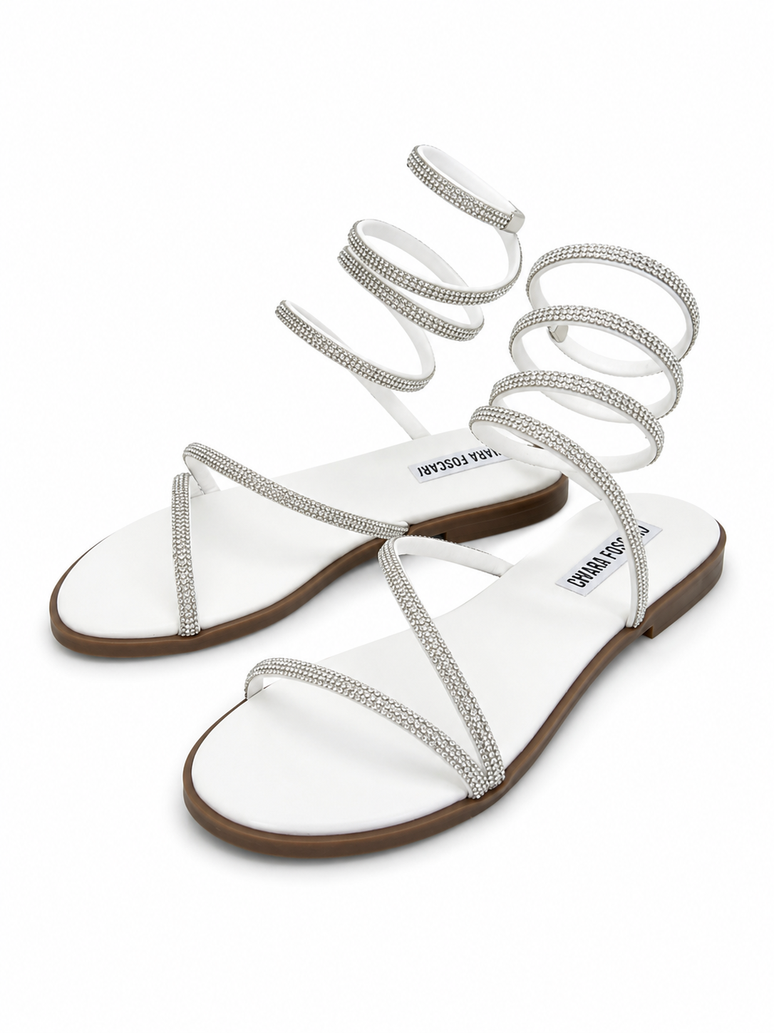 Sandali Spiral Bianco