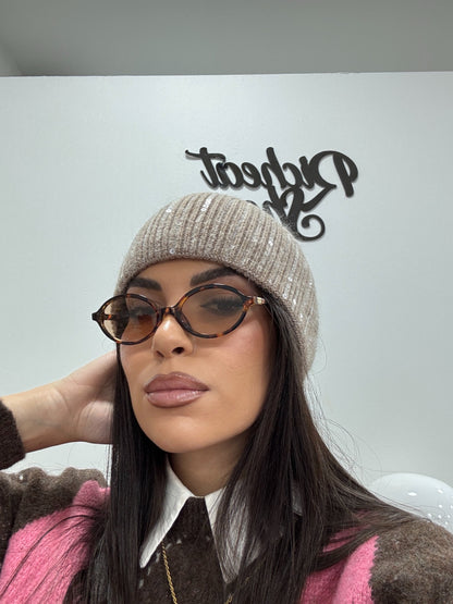 Cappello Berretto Paillettes