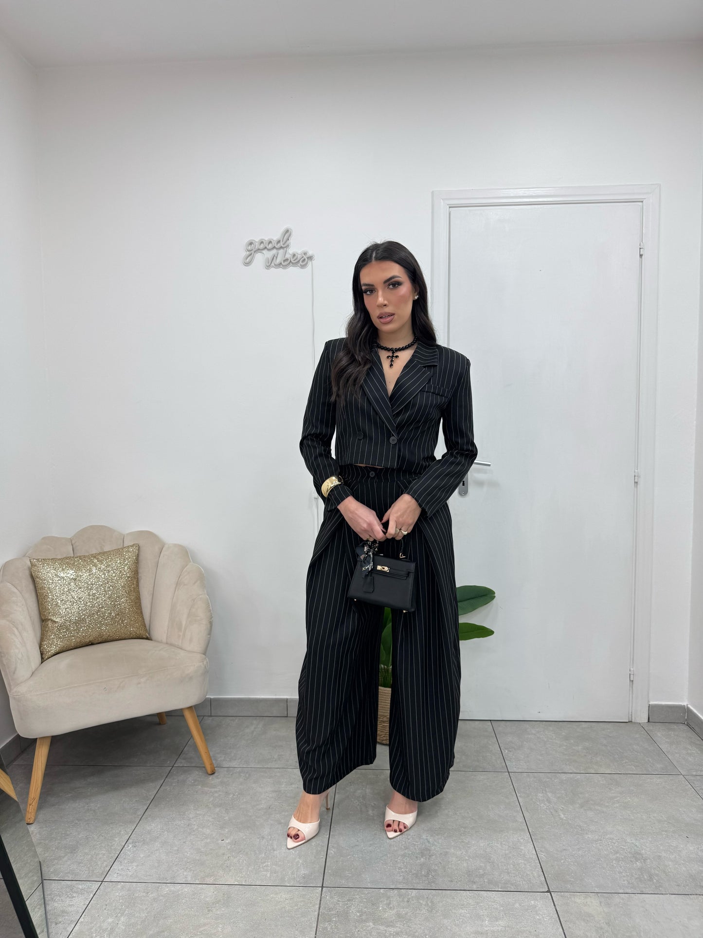 Pantalone Gessy Nero