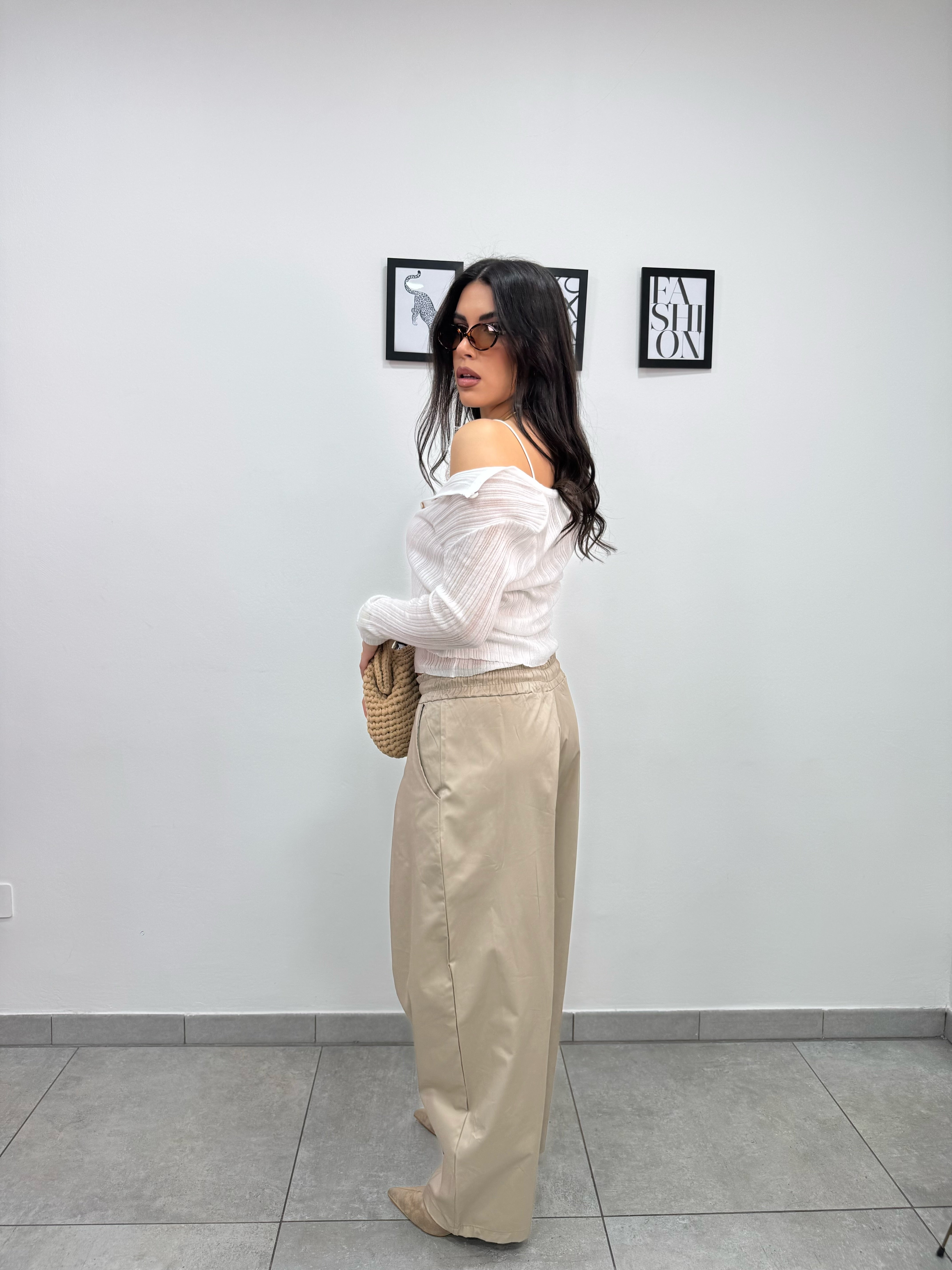 Twinset Finesse Bianco