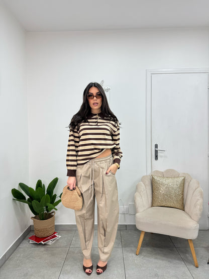 Pantalone Comfy Beige