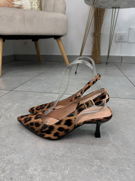 Slingback Leopard