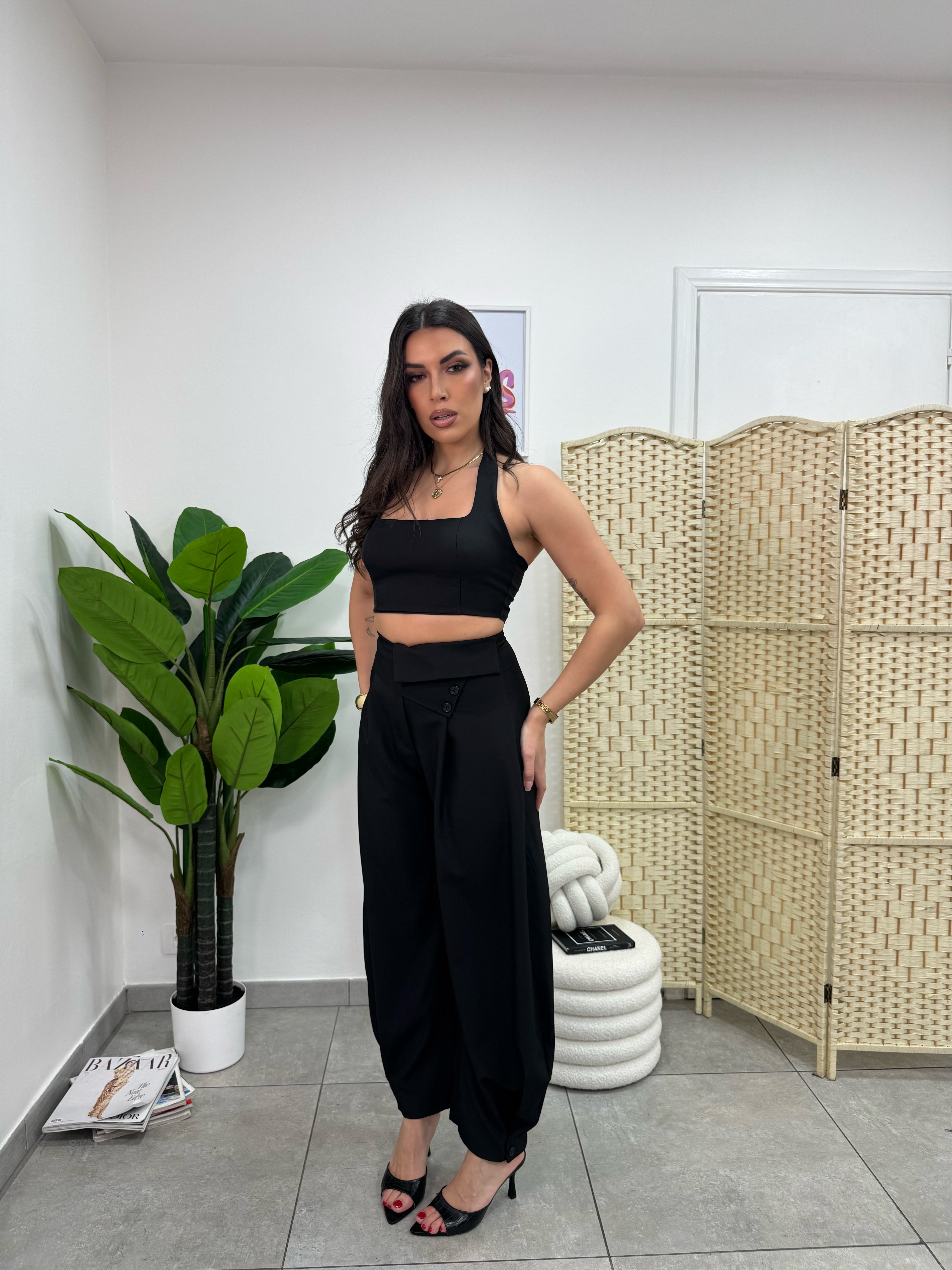 Pantalone Jasmine Nero