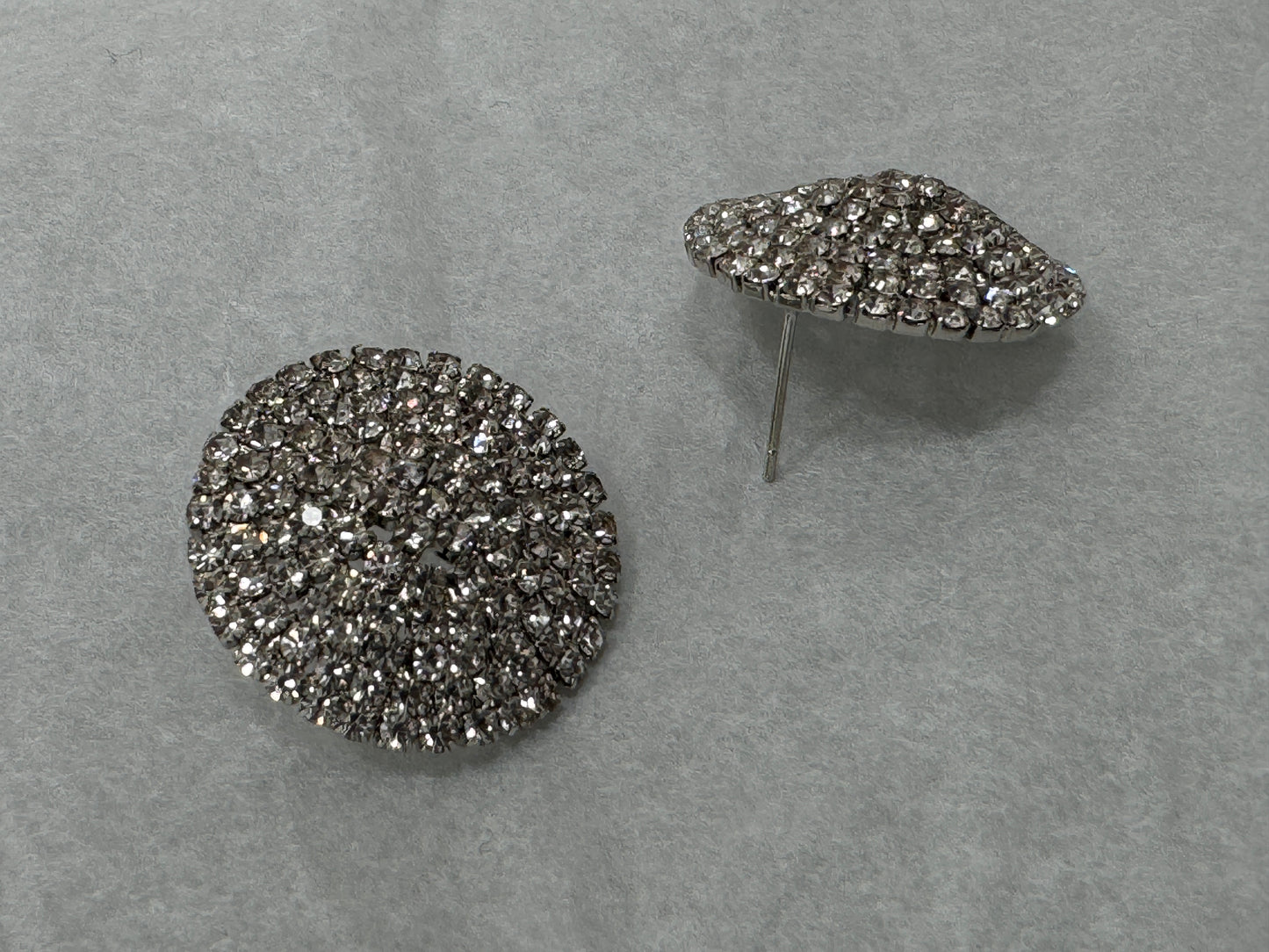 Orecchini Bottone Silver