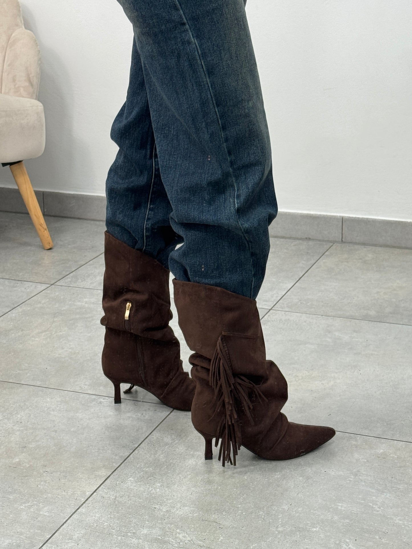 Stivali Texas Marrone