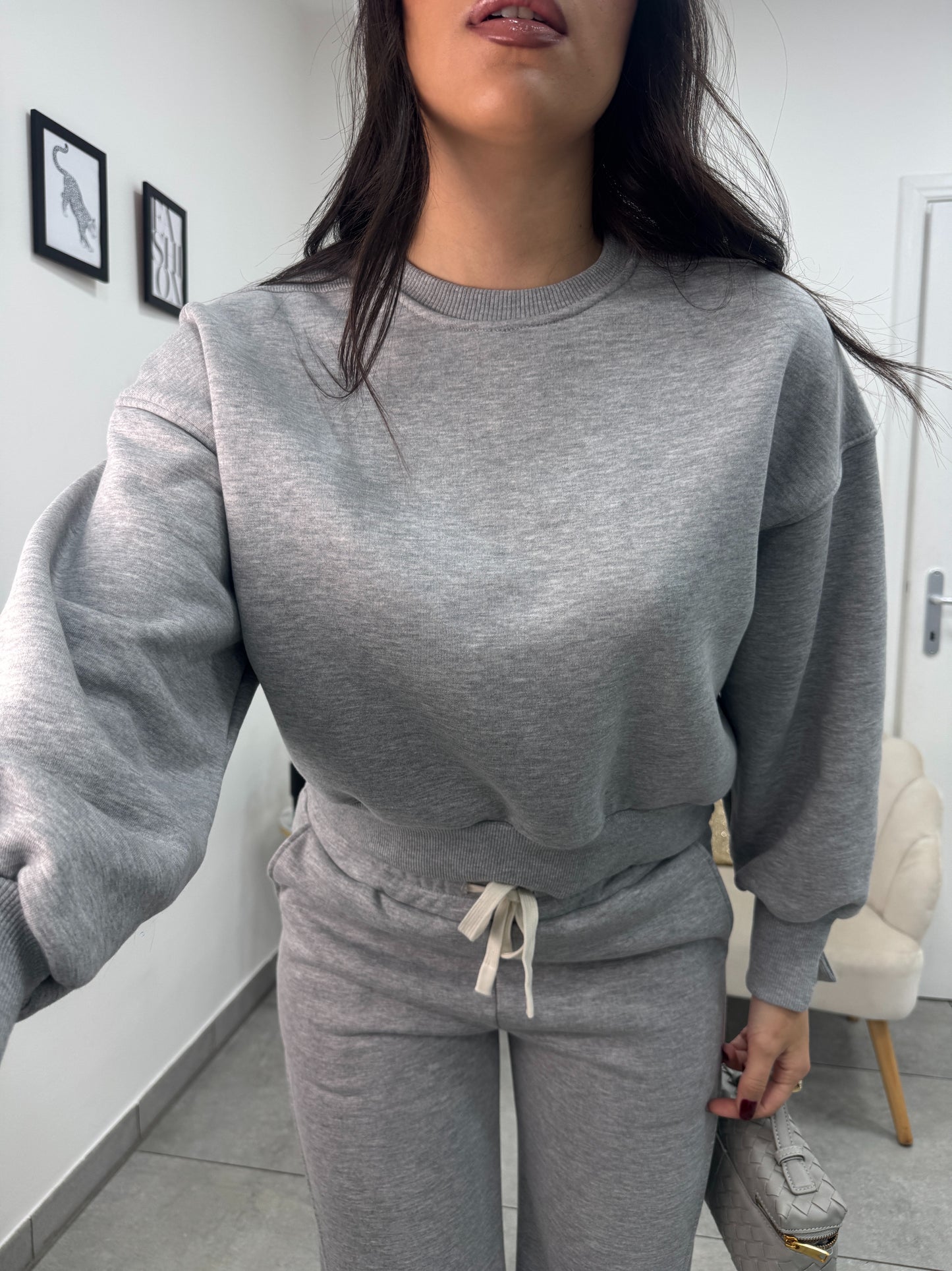 Felpa Grey Casual