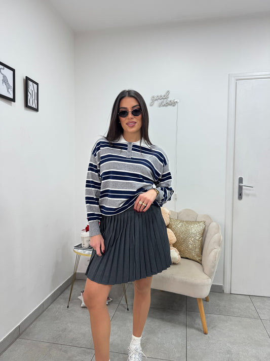 Polo Corinne Grigio Blue