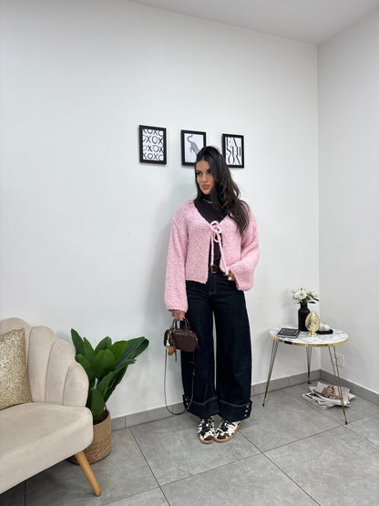 Cardigan Cute Rosa