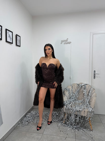 Abito Alicia Marrone