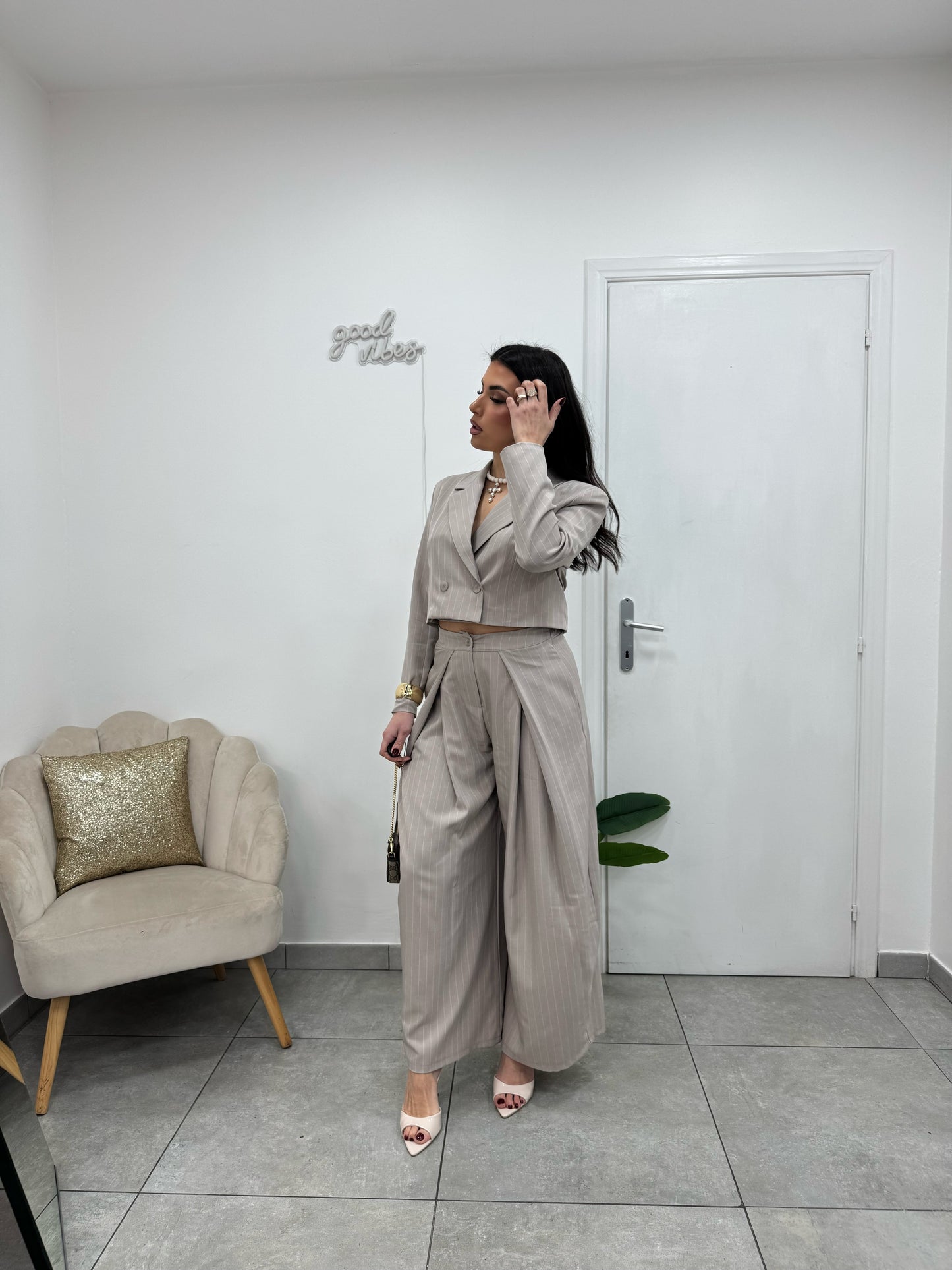 Pantalone Gessy Beige