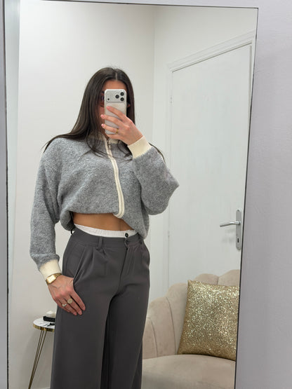 Pantalone Boxer Grigio