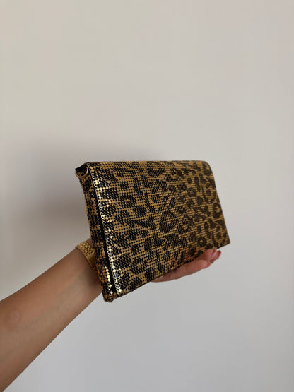 Pochette Gold Leopard