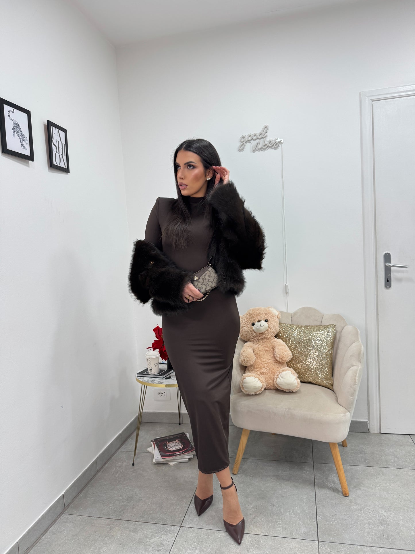 Abito Privé Marrone