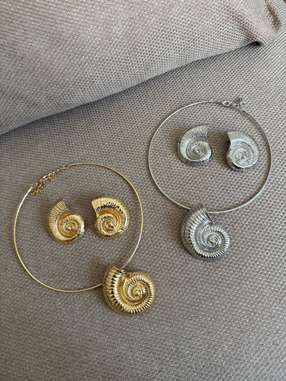 Parure Conchiglia Oro