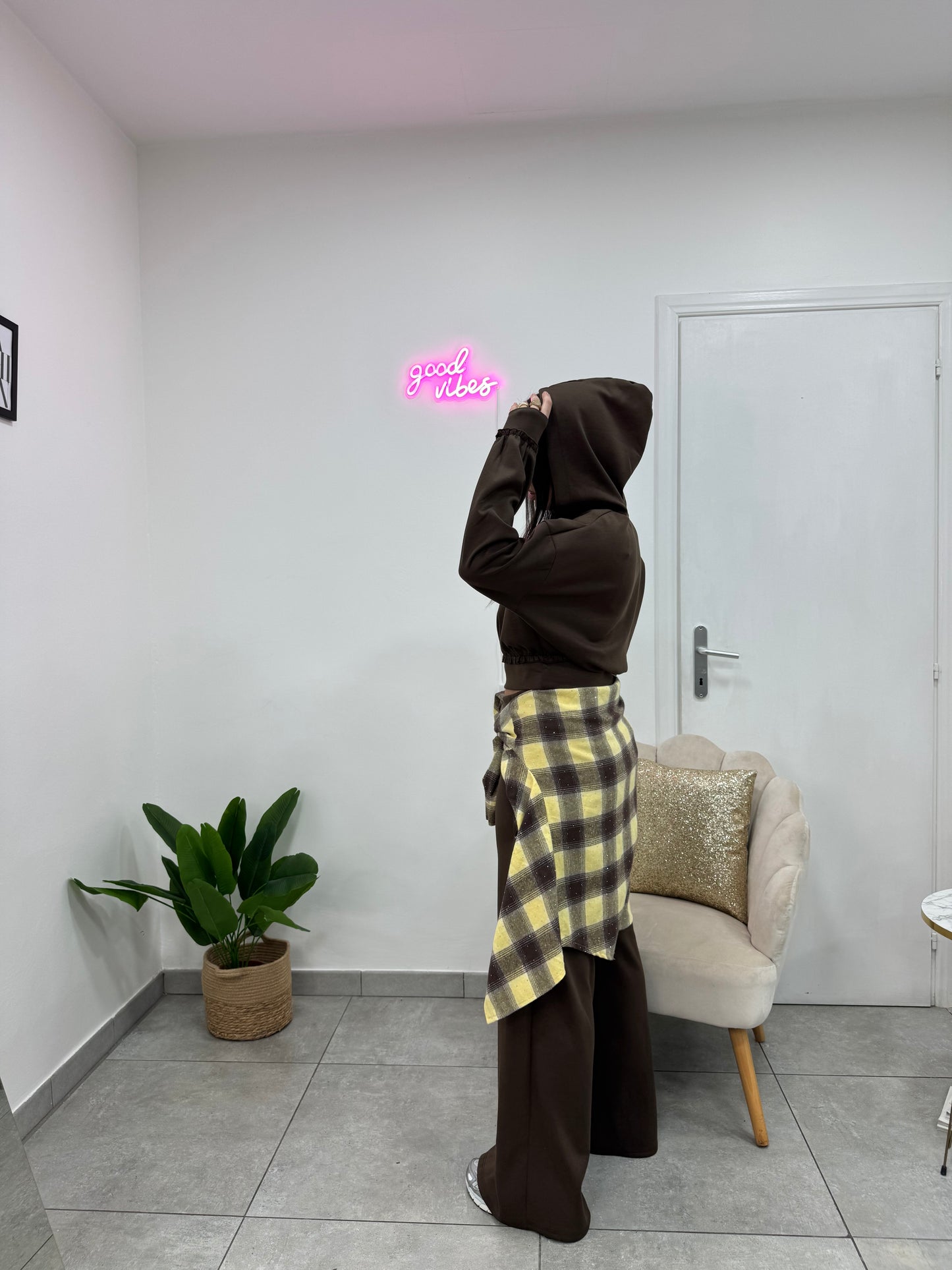 Cord Tuta Chic Marrone