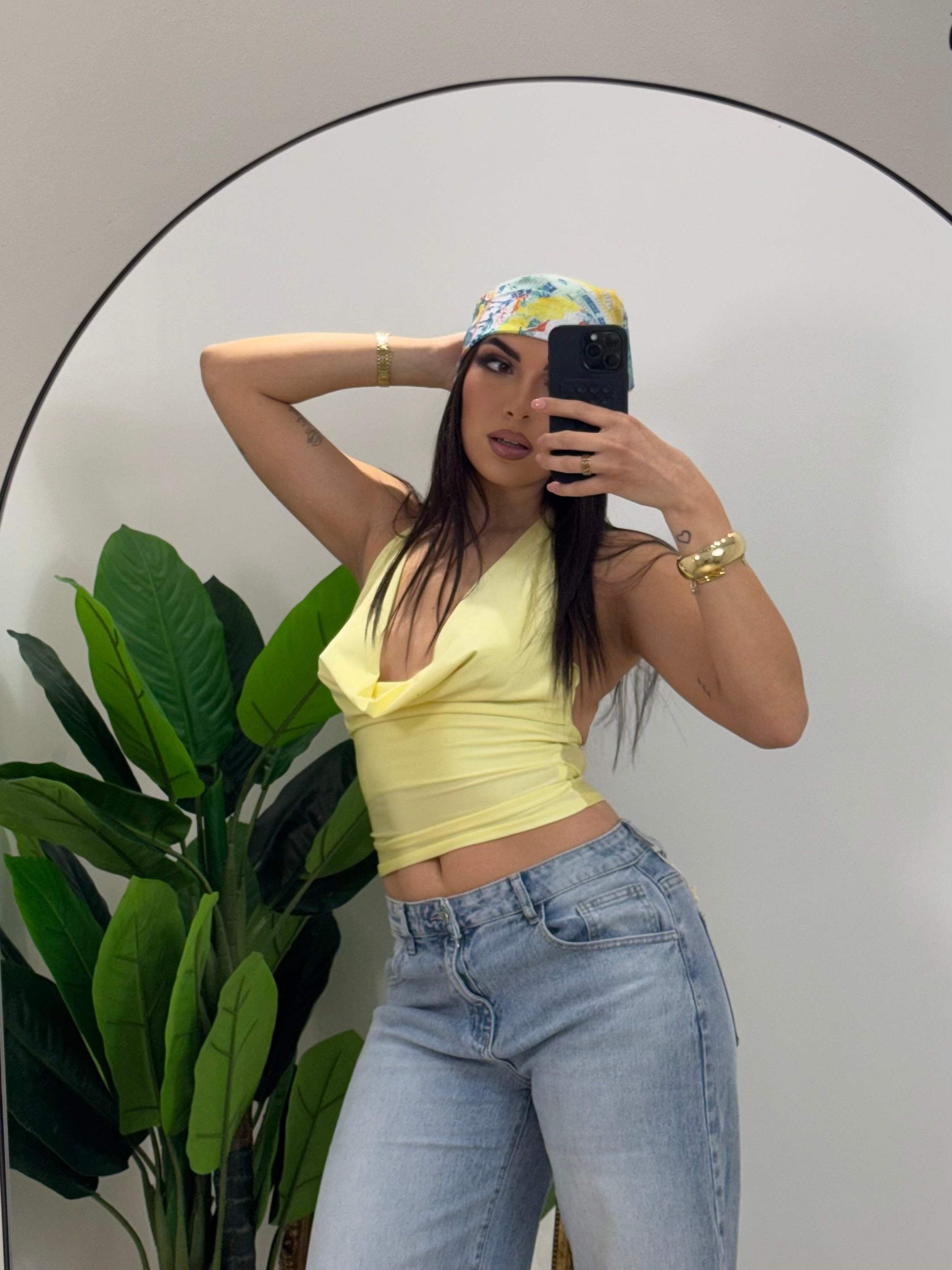 Top Soraya Giallo