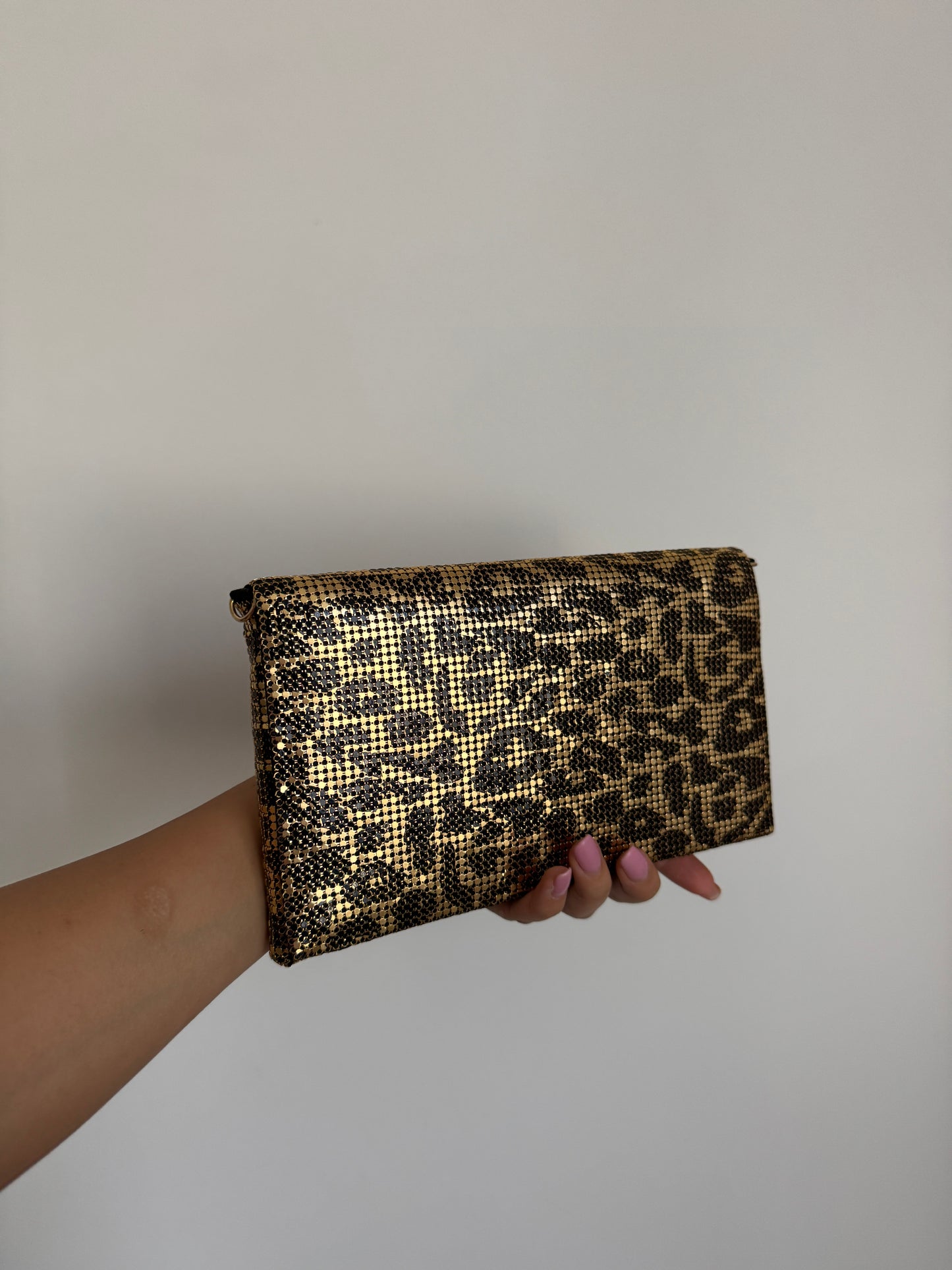 Pochette Gold Leopard