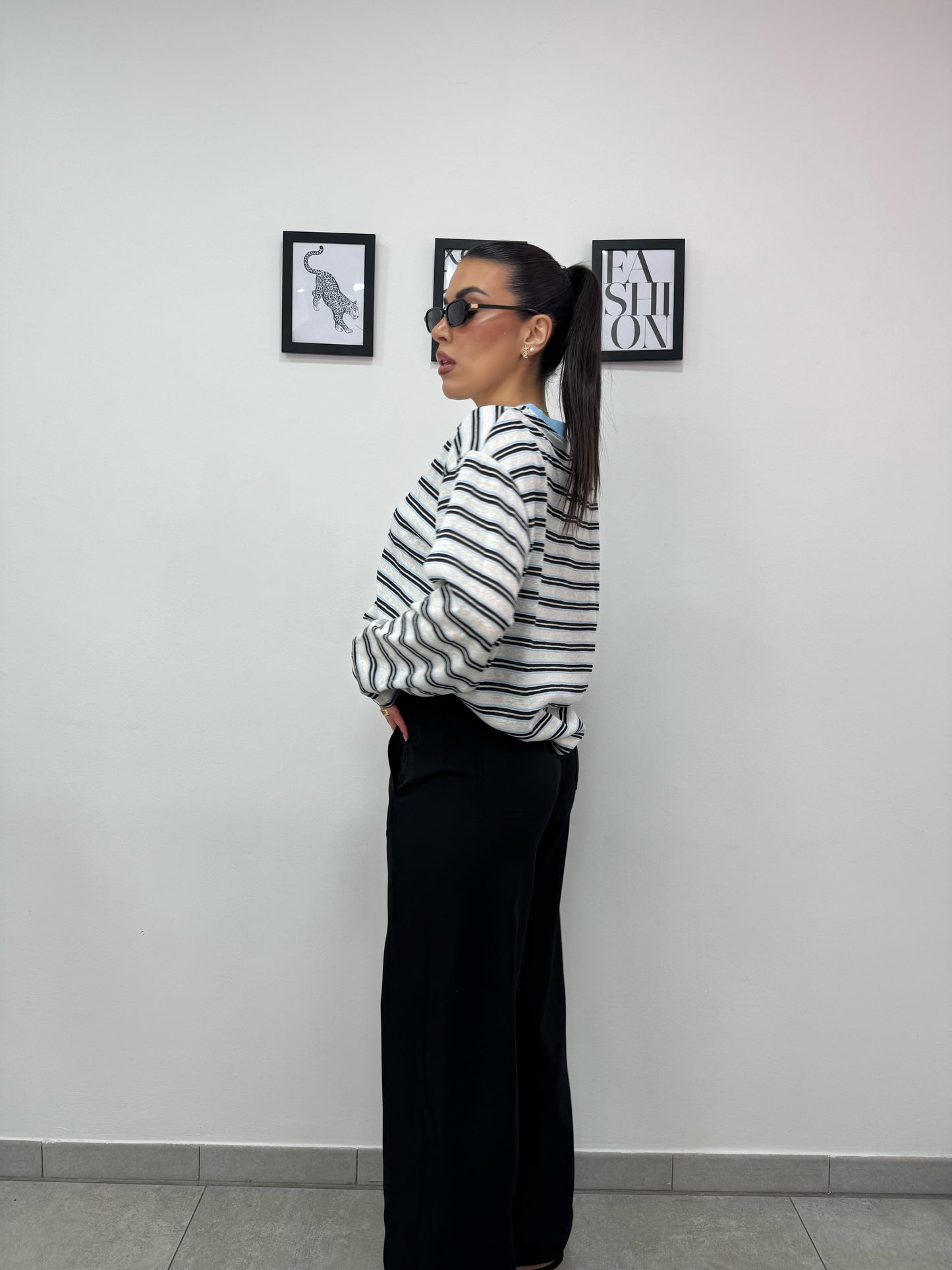 Pantalone Casual Nero