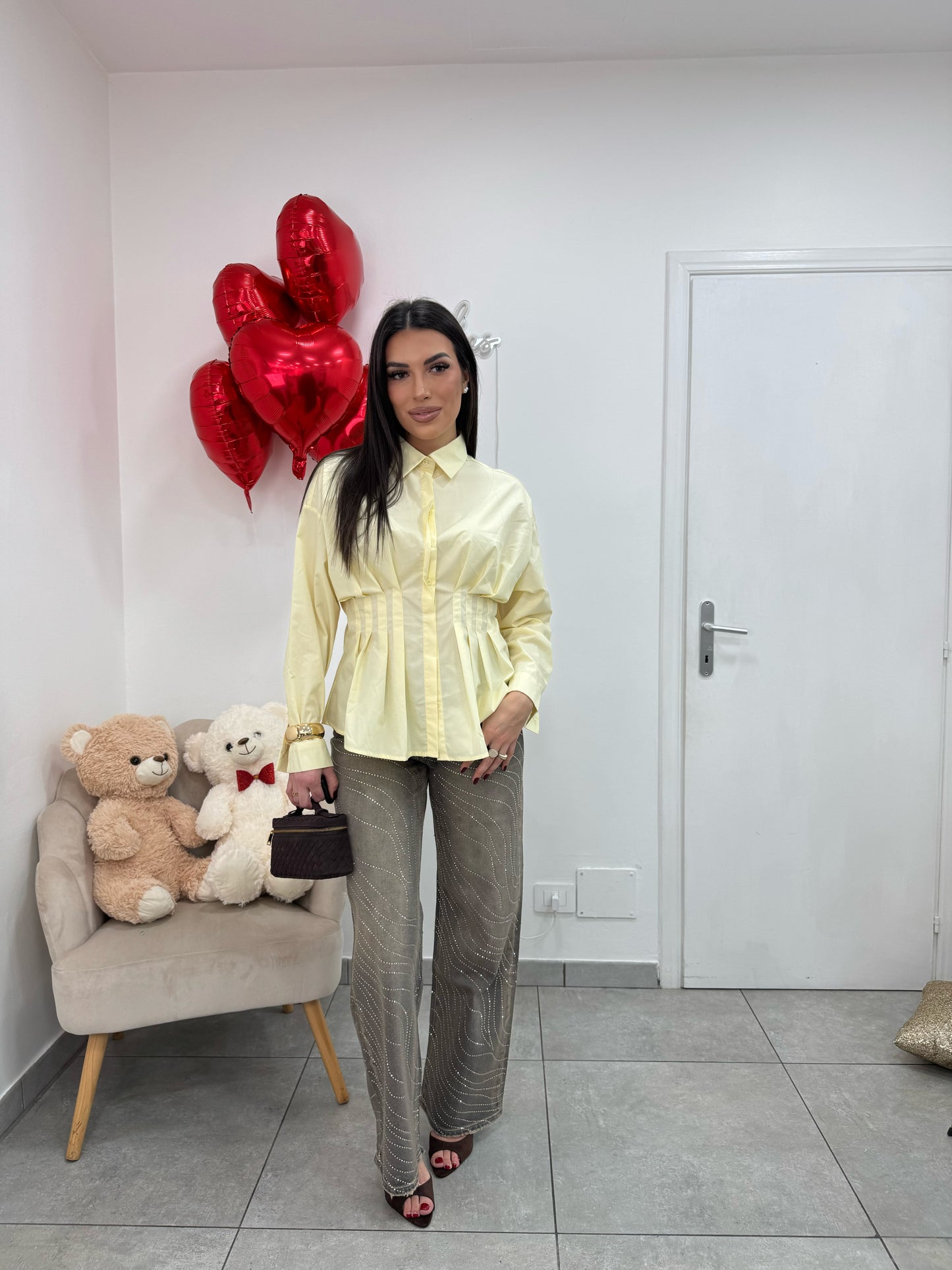 Camicia Susan Gialla