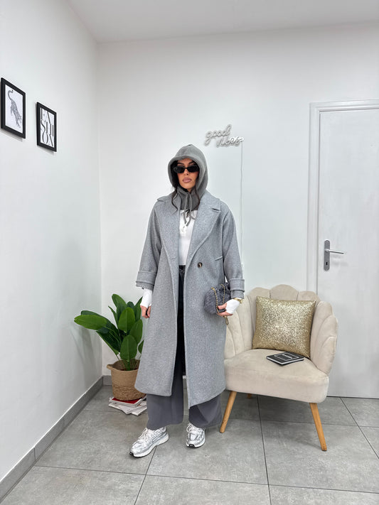 Cappotto City Grigio
