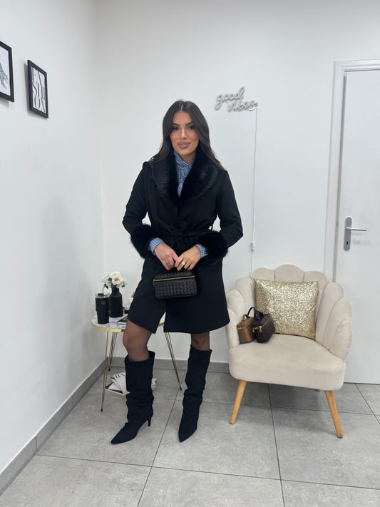 Cappotto Miranda Nero