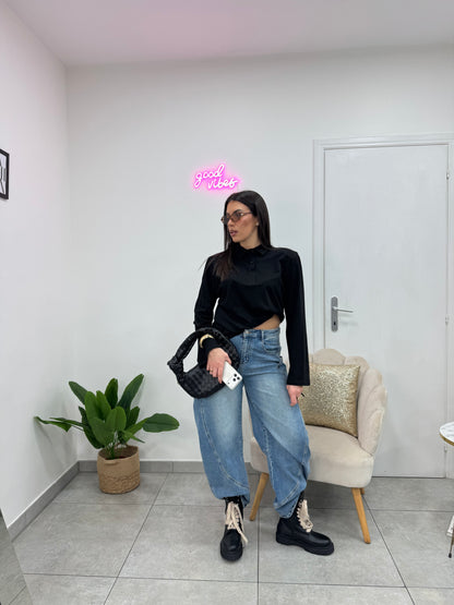 Maglia Polo Easy Nera