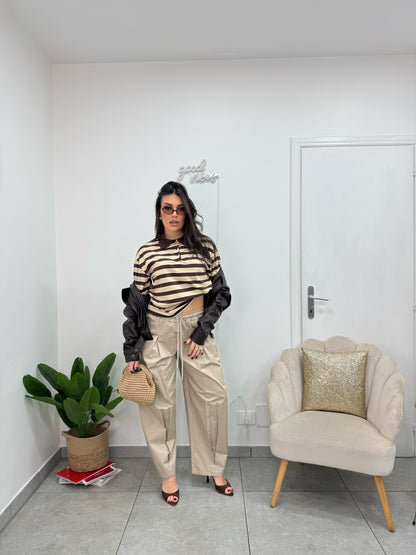 Pantalone Comfy Beige