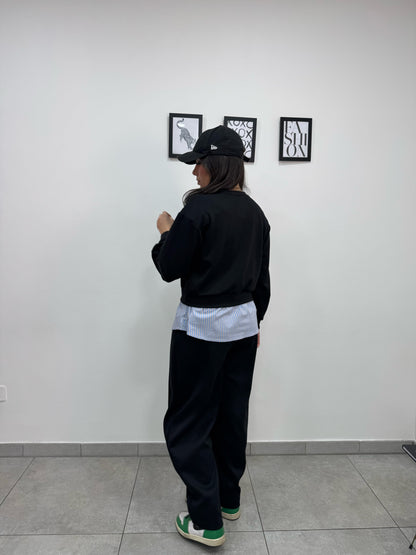 Pantalone Tuta Necktie Nero