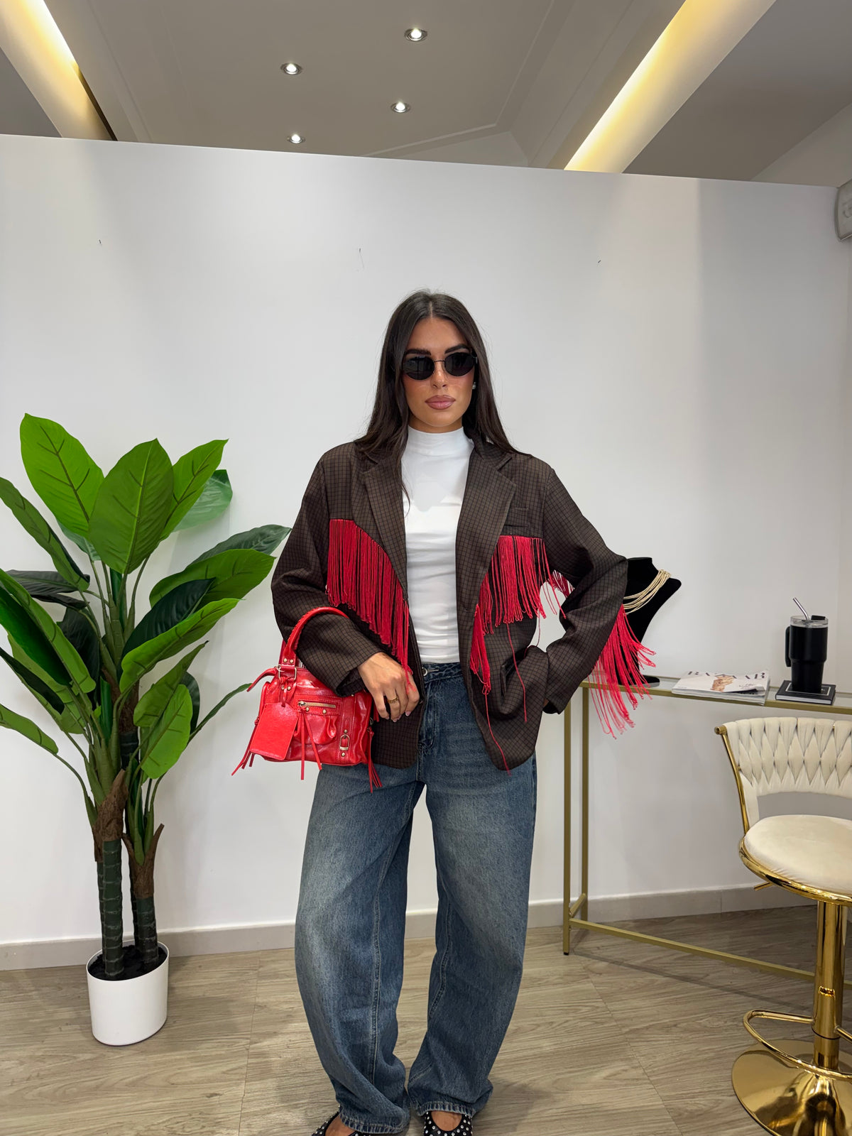 Blazer Fallon Marrone