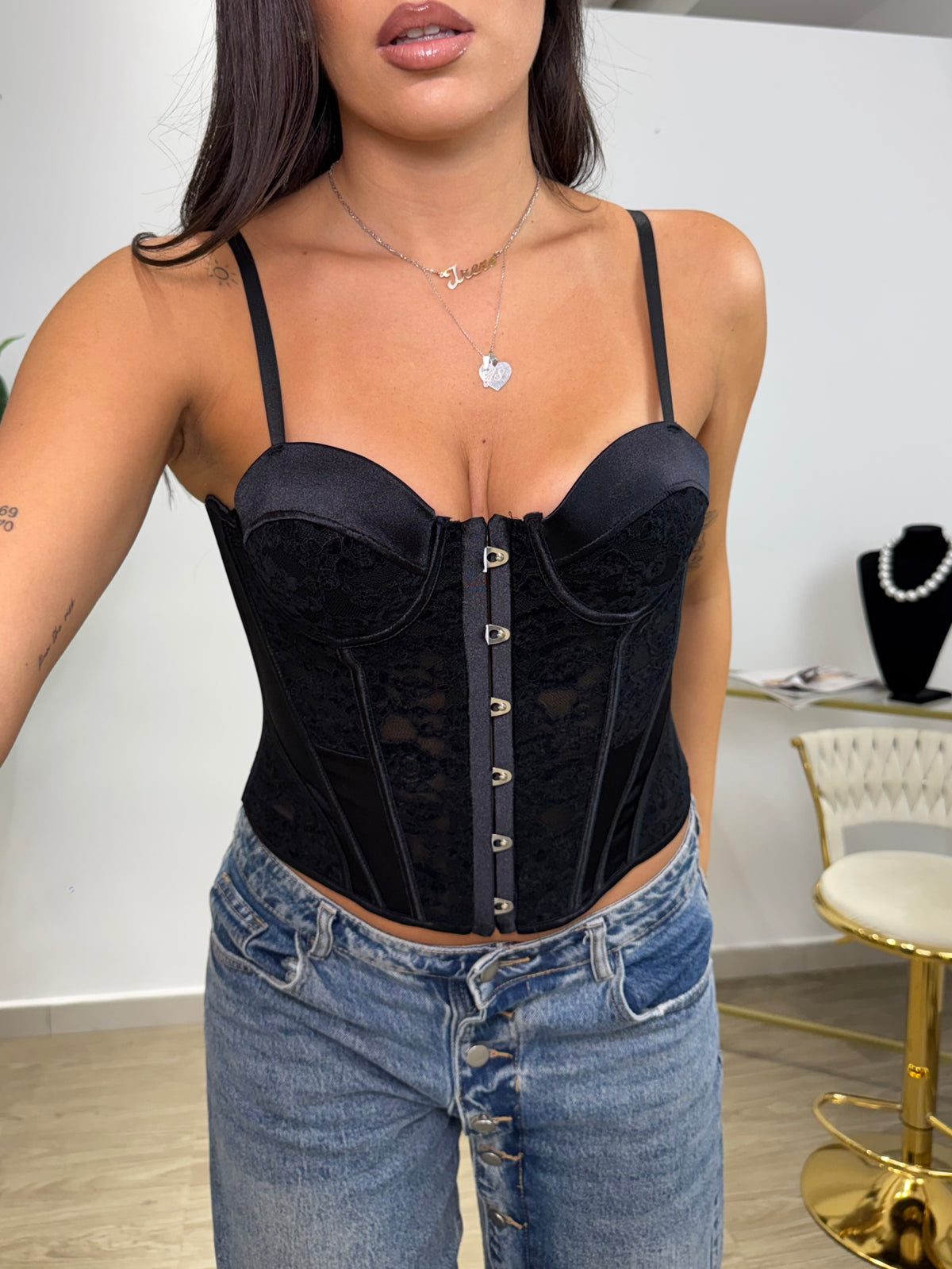 Corsetto Femme Nero