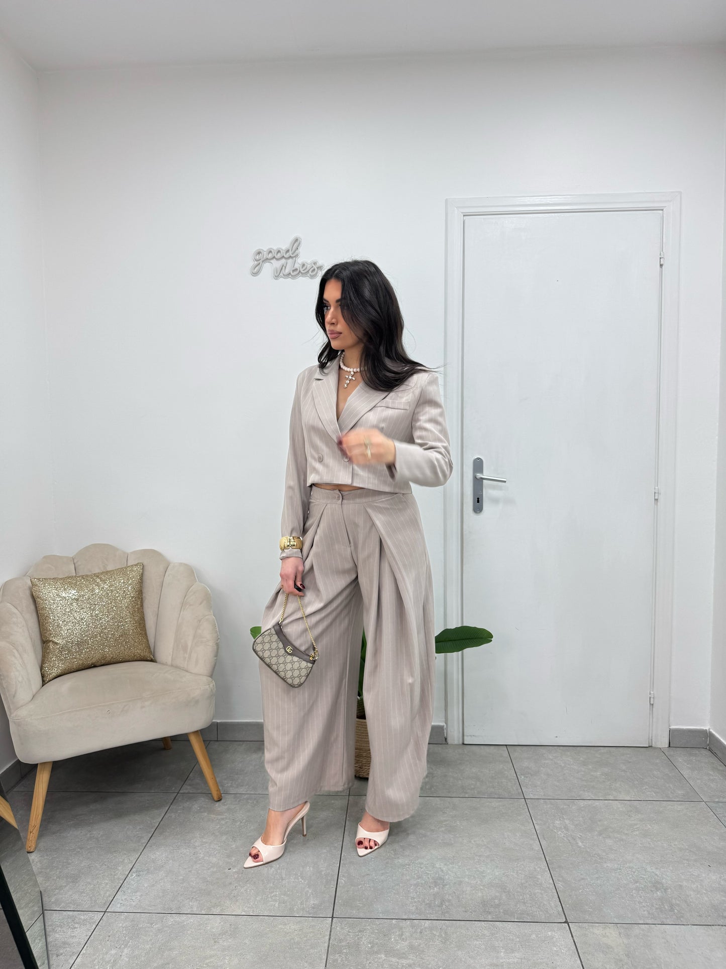 Pantalone Gessy Beige