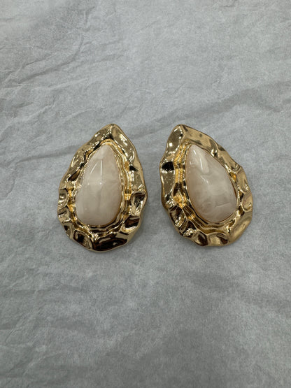 Orecchini Goccia White