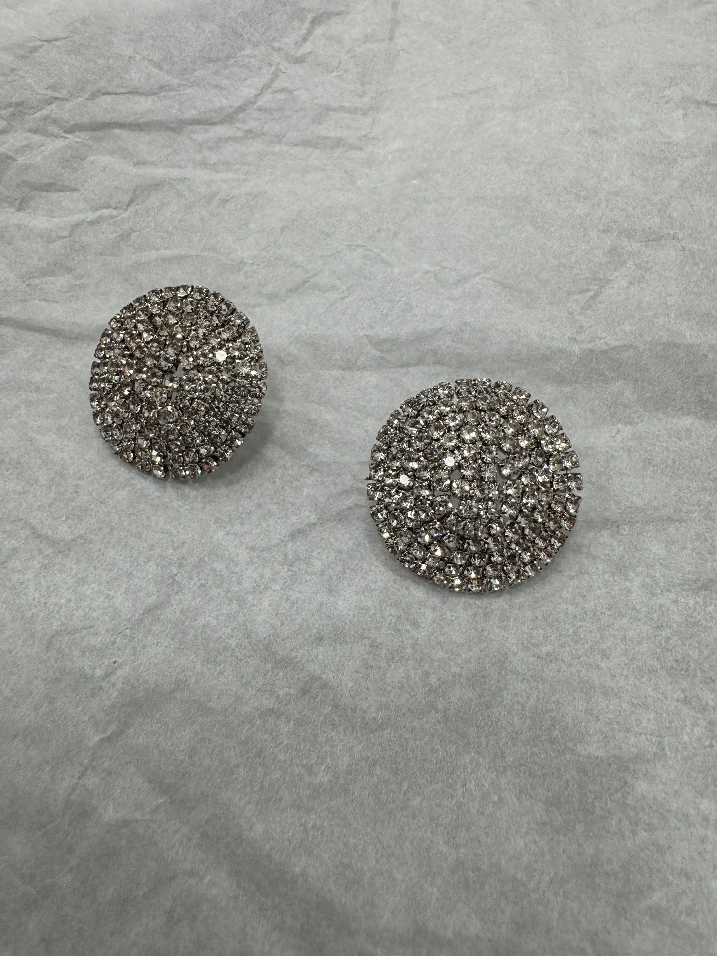 Orecchini Bottone Silver