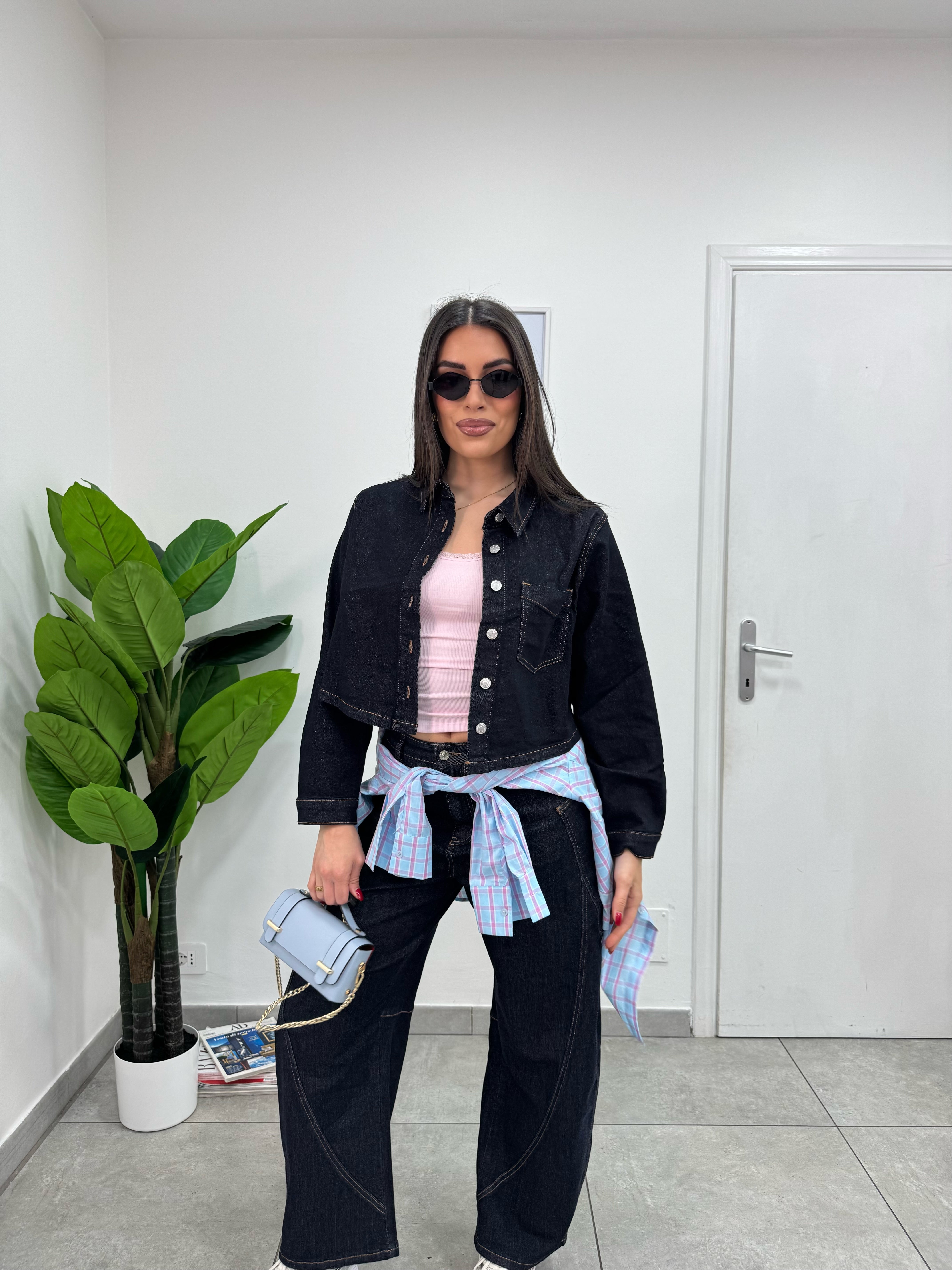 Giacca Jeans Denim Blue