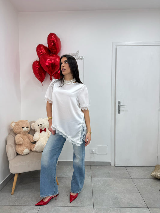 Maglia Satin Bianca