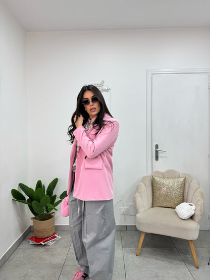 Blazer Doppiopetto Rosa