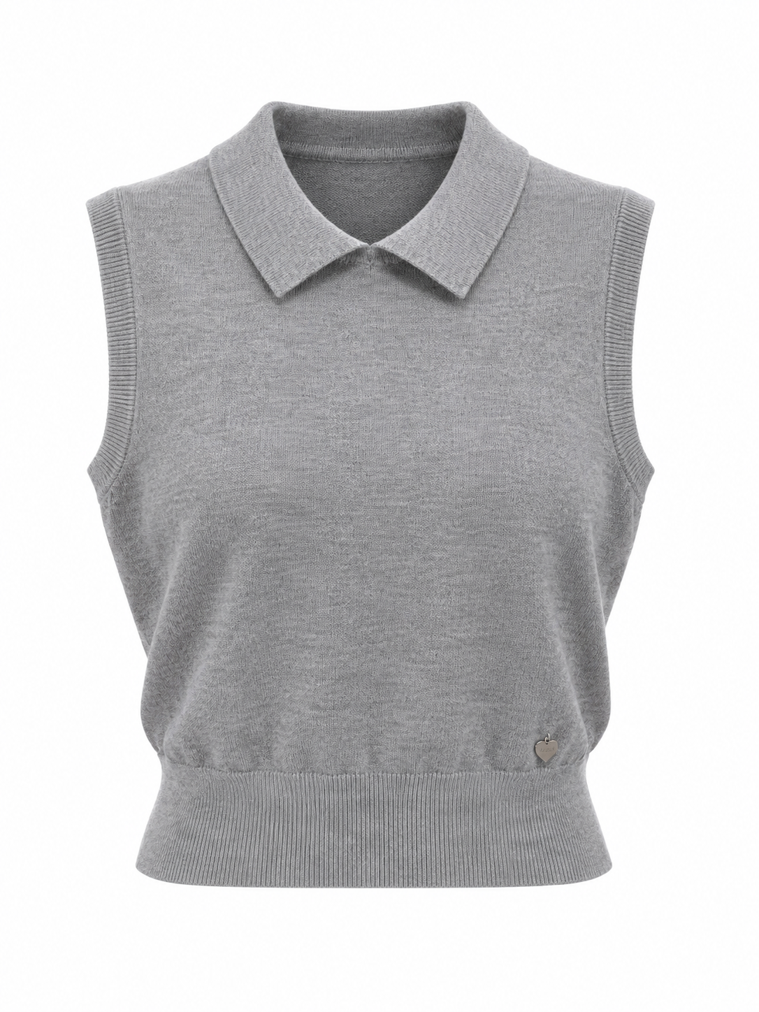 Gilet Polo Grigio