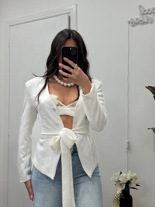 Giacca Sissi Bianca
