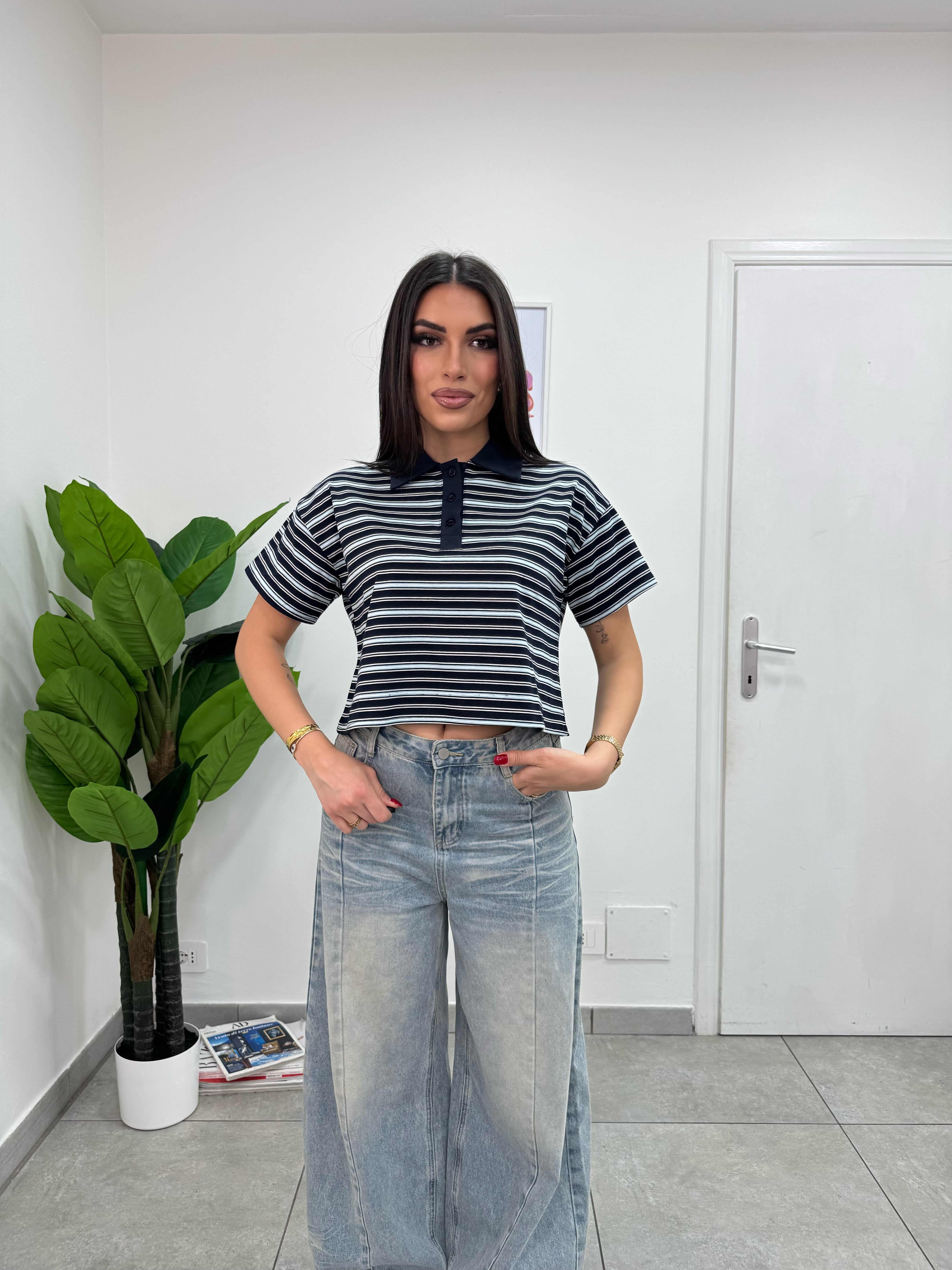 Polo Daisy Blu