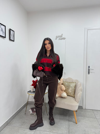 Jeans Wideleg Brown 2.0