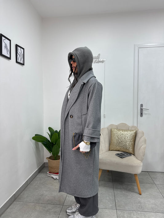 Cappotto City Grigio