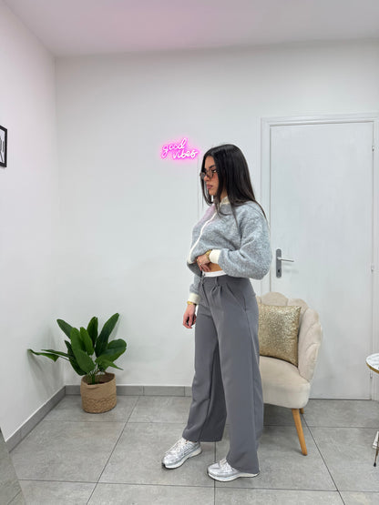 Pantalone Boxer Grigio