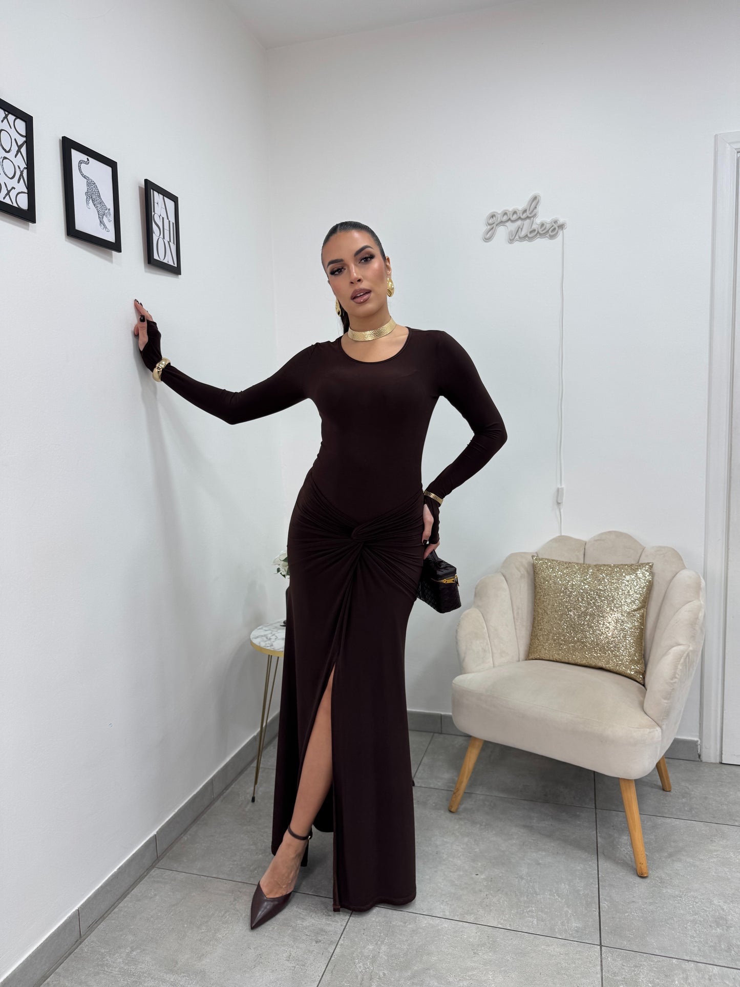 Cordset Sofia Marrone